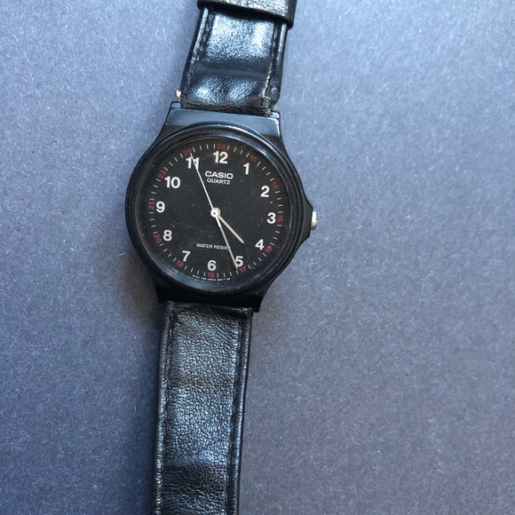 Vintage Other - VINTAGE Casio Quartz Black Watch